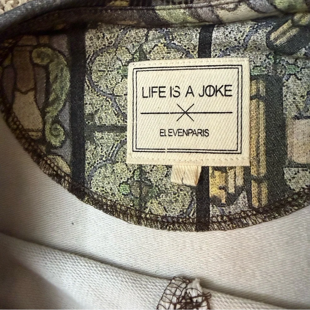 Eleven Paris Graphic Shirt with Stained Glass Design - Picture 4 of 7